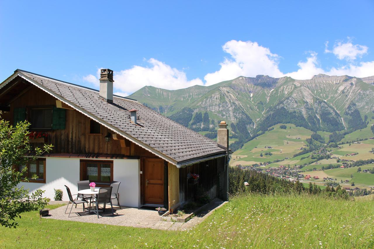 Les Mourriaux Appartement Chateau-d'Oex Buitenkant foto